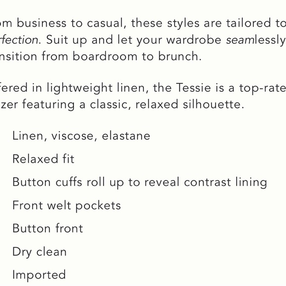 NWT The Tessie Blazer by Maeve: Linen Edition Powdered Sage - Picture 2 of 10